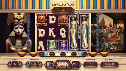 Cleopatra Slot Machine Capture d'écran de l'application #3