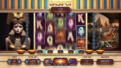 Cleopatra Slot Machine Capture d'écran de l'application #5