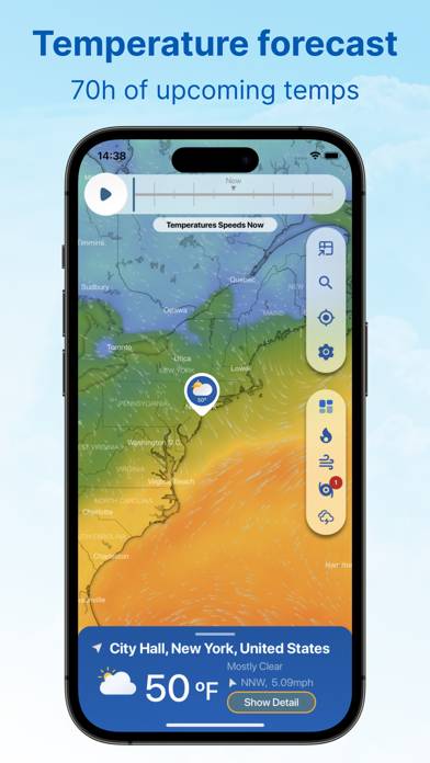 NOAA Weather Captura de pantalla de la aplicación #3