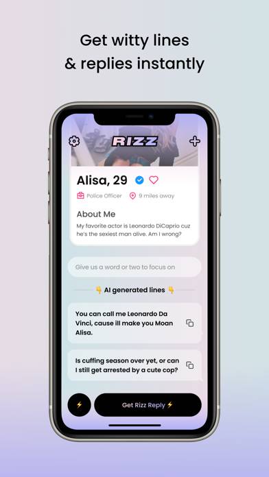 Rizz‎ App screenshot #3