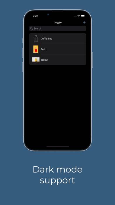Luggie: Luggage size tracker Capture d'écran de l'application #4
