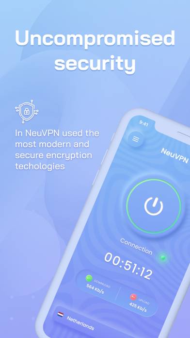 NeuVPN Private Internet Access Schermata dell'app #1