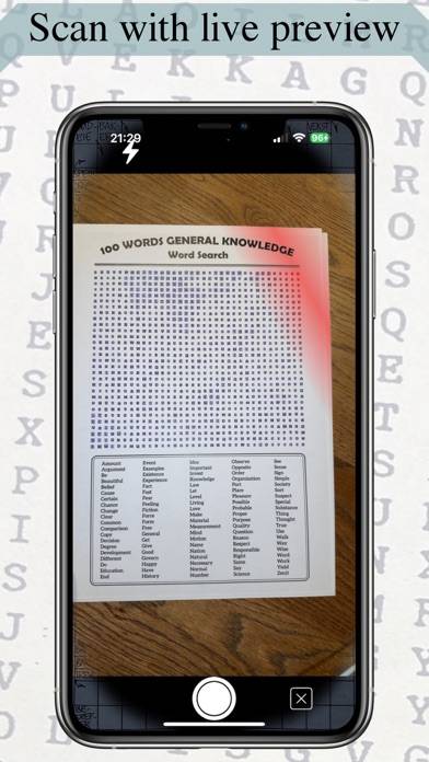 Word Search Scanner and Solver App screenshot #2