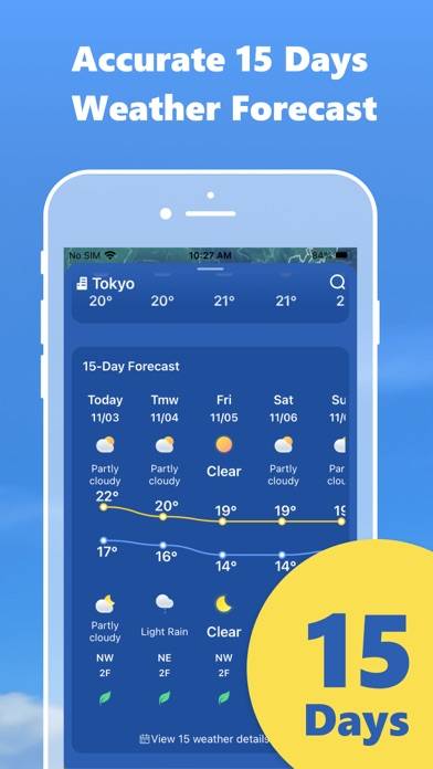 Weather Pro Capture d'écran de l'application #3