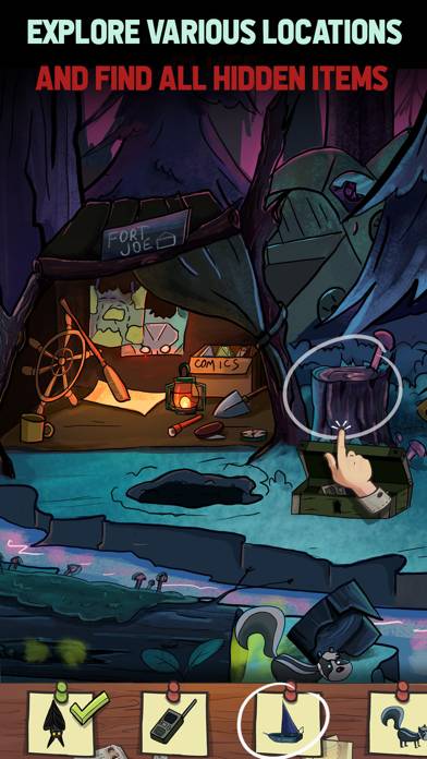 Find Joe : Unsolved Mystery skärmdump av spelet