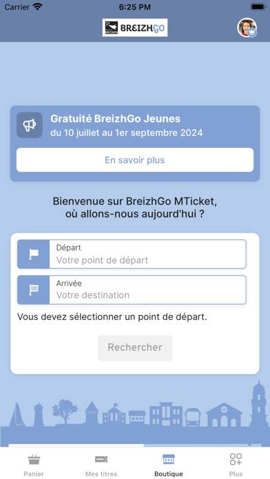 BreizhGo m-ticket Capture d'écran de l'application #2