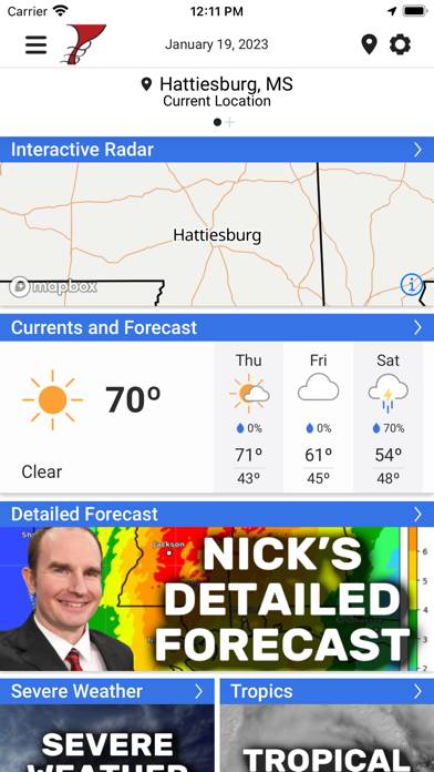 NickelBlock Forecasting screenshot