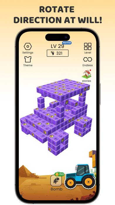 Tap Out Blocks：3D Block Puzzle Captura de pantalla de la aplicación #2
