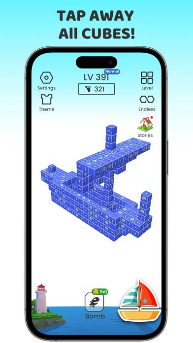 Tap Out Blocks：3D Block Puzzle Capture d'écran de l'application #4
