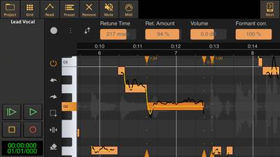Vocal Tune Studio Capture d'écran de l'application #2