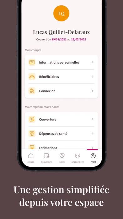 KLESIA Mut’ & Vous Capture d'écran de l'application