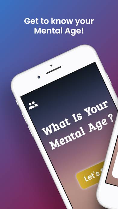 Mental Age Test - Brain Quiz immagine dello schermo