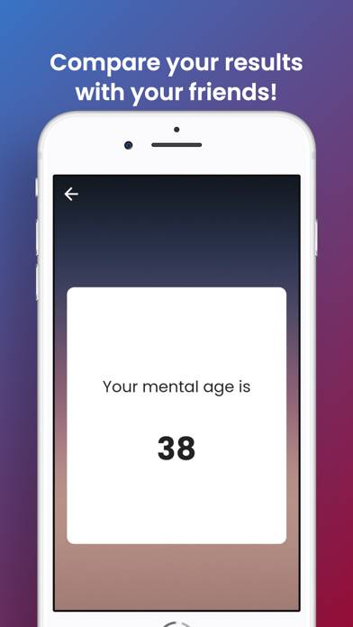 Mental Age Test Schermata dell'app #4