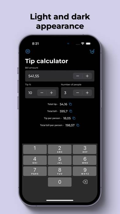 The Percent Calculator Capture d'écran de l'application #5