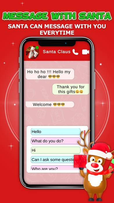 Calling with Santa App skärmdump #3