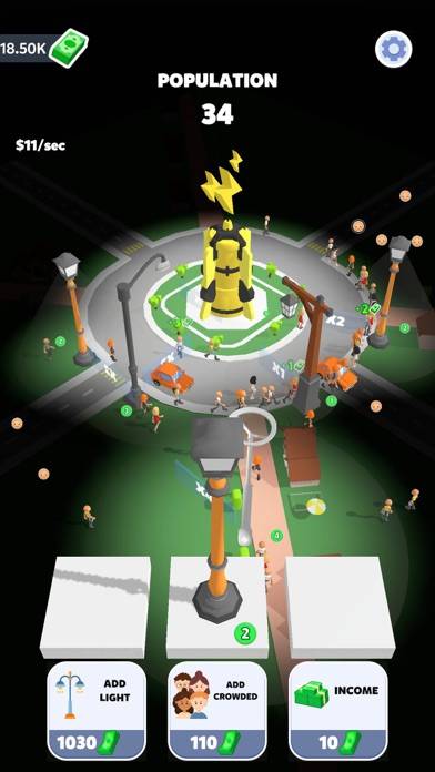 City Lights 3D game screenshot