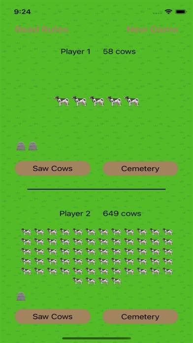 Cow Cemetery game screenshot