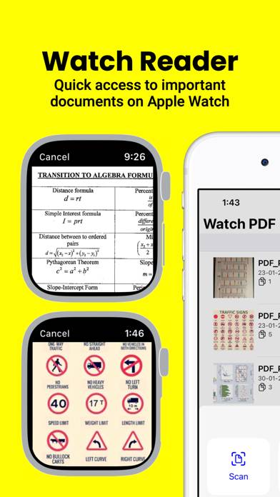 Watch PDF Reader Capture d'écran de l'application #1