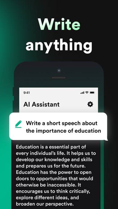 Ask AI My ChatBot Assistant App skärmdump #4