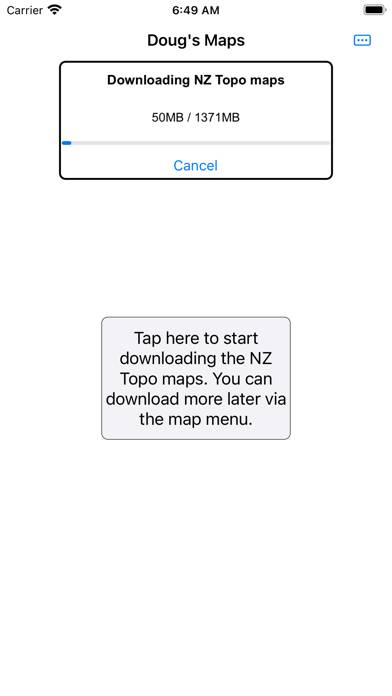 New Zealand topo maps (Doug's) App screenshot #3