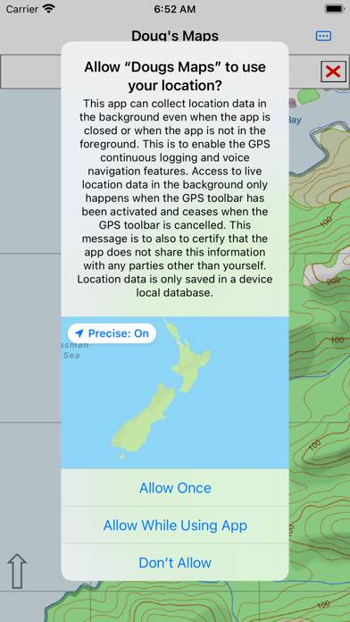 New Zealand topo maps (Doug's) App screenshot #4