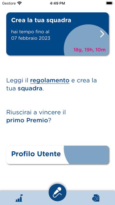 Sanremo Game Schermata dell'app #3