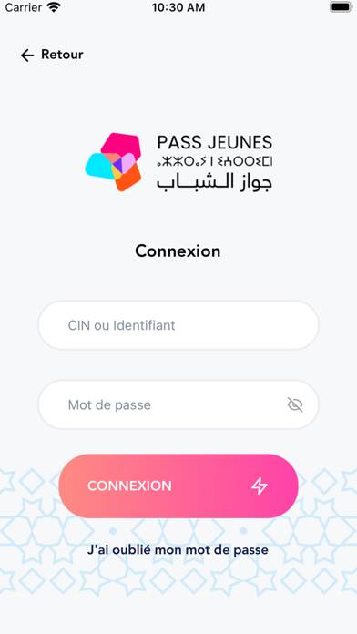Pass Jeunes App screenshot #1