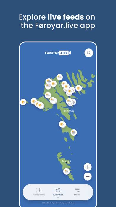 Faroe Islands Live Captura de pantalla de la aplicación #3