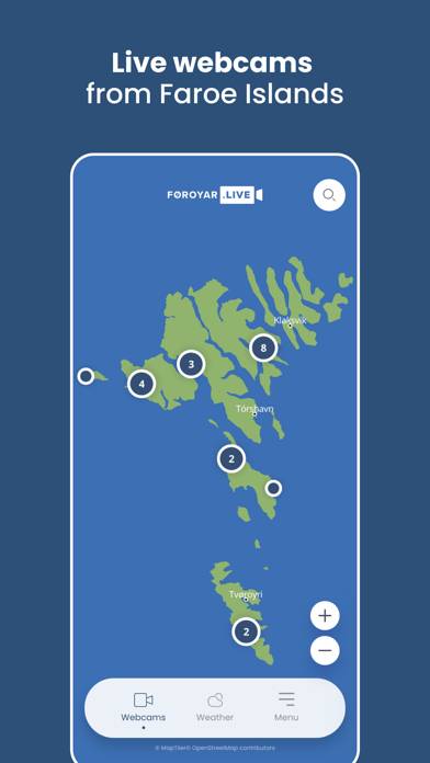 Faroe Islands Live Captura de pantalla de la aplicación #4