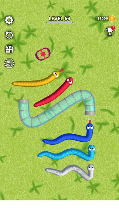 Tangled Snakes Capture d'écran de l'application #2