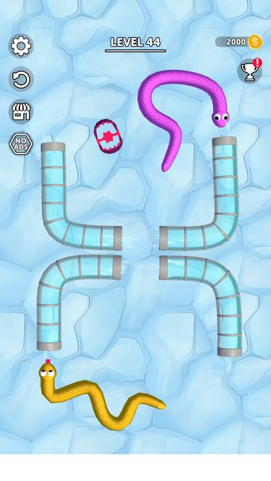 Tangled Snakes Schermata dell'app #3
