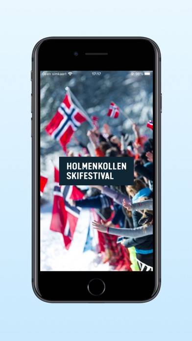 Holmenkollen Skifest App skärmdump #1