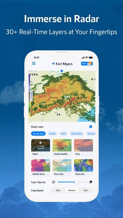 NOAA Live Weather Radar Captura de pantalla de la aplicación #2
