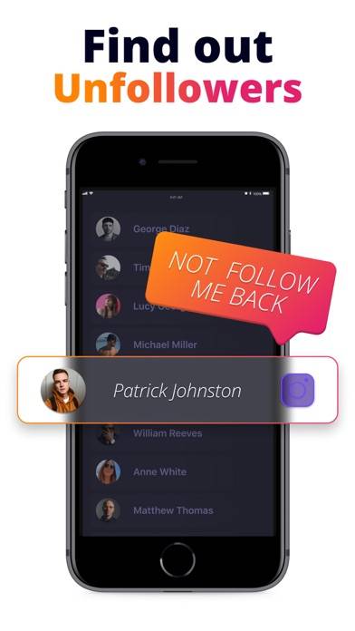 MyFollowers: Unfollow Tracker App screenshot #2