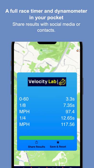 Velocity Lab Pro App screenshot #2