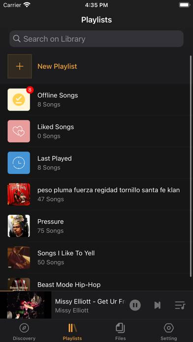 Offline:Music Player & Browser Captura de pantalla de la aplicación #4