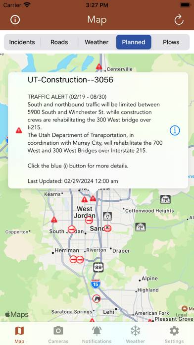 UDOT Road Conditions App screenshot #1