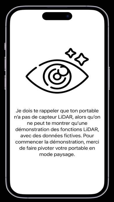 Lidar Eyes App screenshot