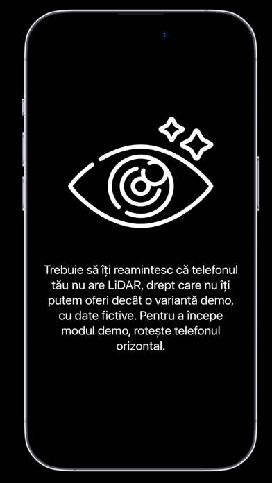 Lidar Eyes App screenshot