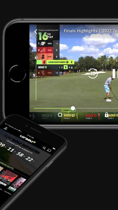 LIV Golf plus App skärmdump #3