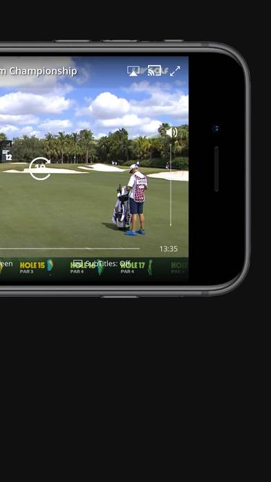 LIV Golf plus App skärmdump #4
