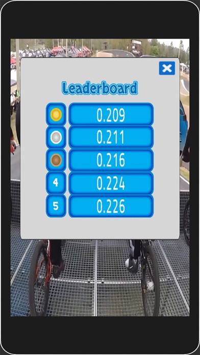 BMX Gate Reaction Time App screenshot #4
