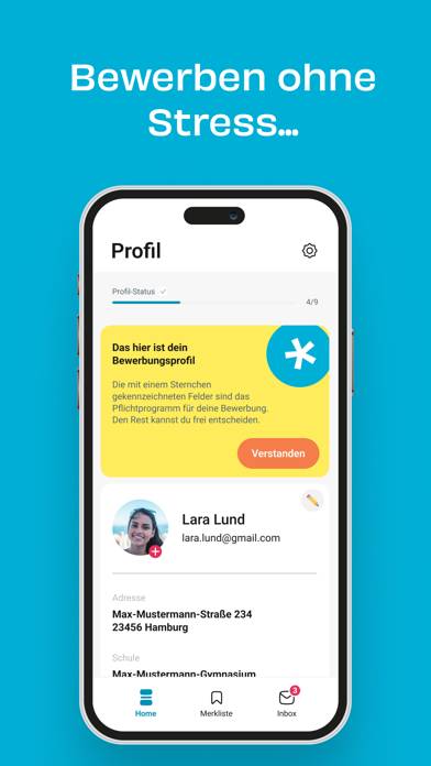 DEIN ERSTER TAG JobApp App-Screenshot #2