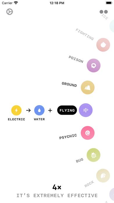 Aether: Poke Type Guide App screenshot