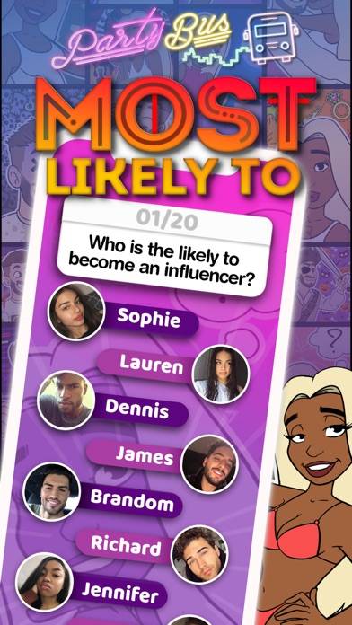 Most Likely To · by Partybus App-Screenshot #1