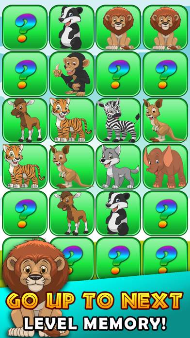 Memorize Animals Pairs Captura de pantalla de la aplicación #6