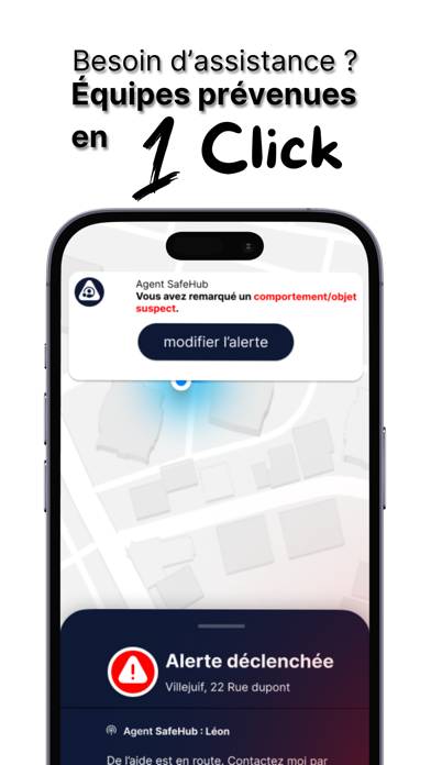 SafeHub Capture d'écran de l'application
