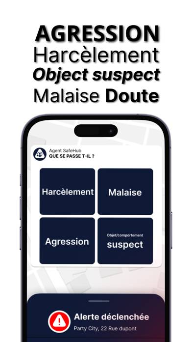 SafeHub Capture d'écran de l'application