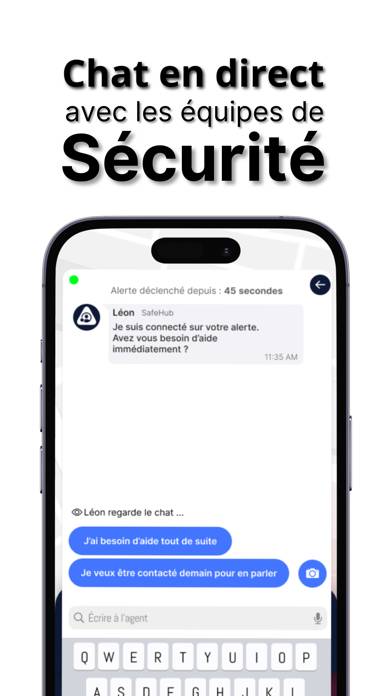 SafeHub Capture d'écran de l'application