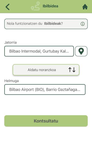 Bizkaibus Captura de pantalla de la aplicación #4